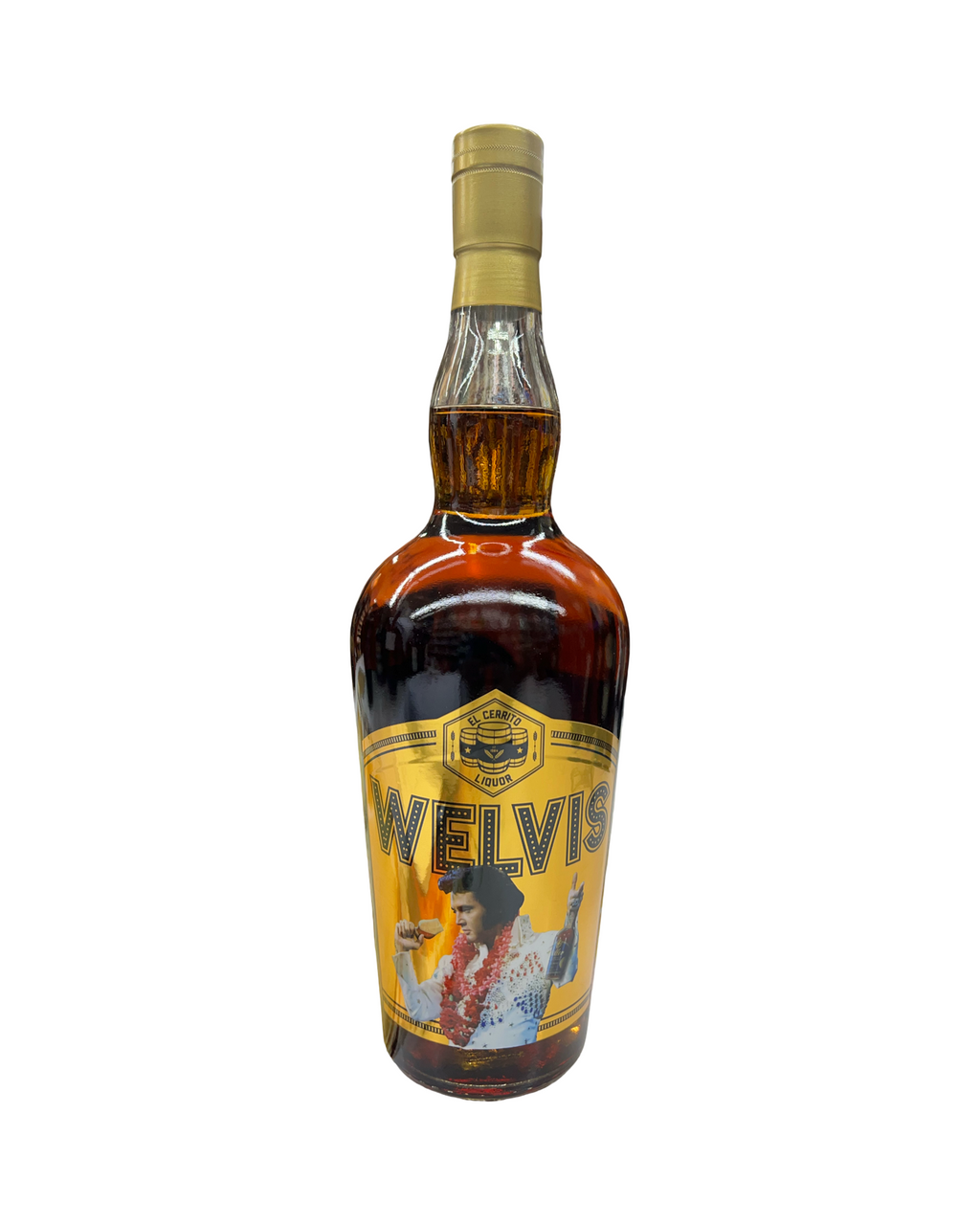 W. L. Weller Full Proof Single Barrel El Cerrito Liquor Exclusive Welvis Kentucky Straight Wheated Bourbon Whiskey 750ml