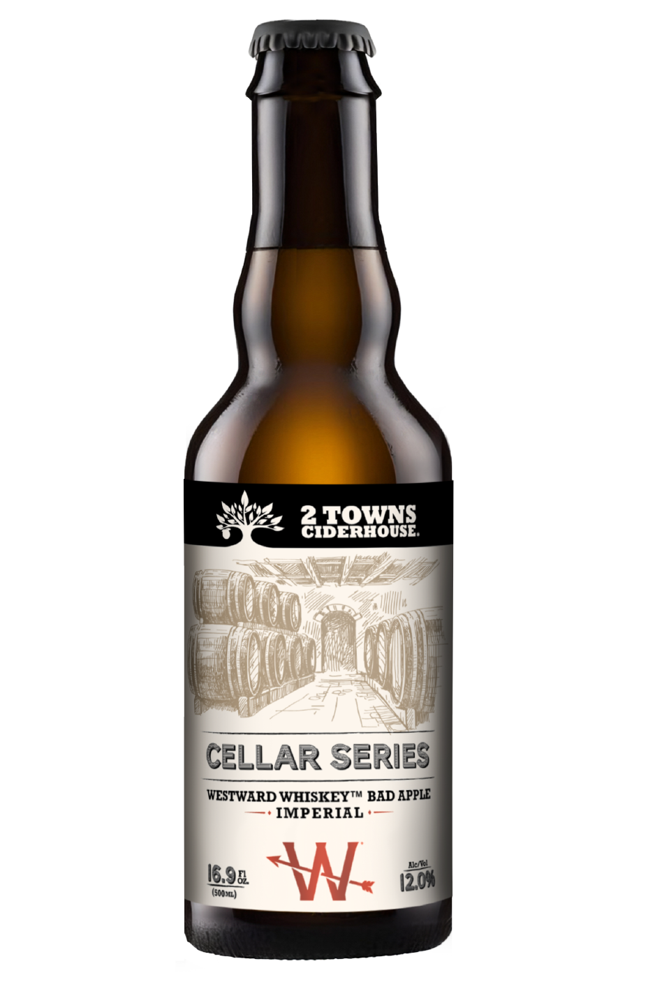 Westward x 2 Towns Ciderhouse Whiskey 750ml