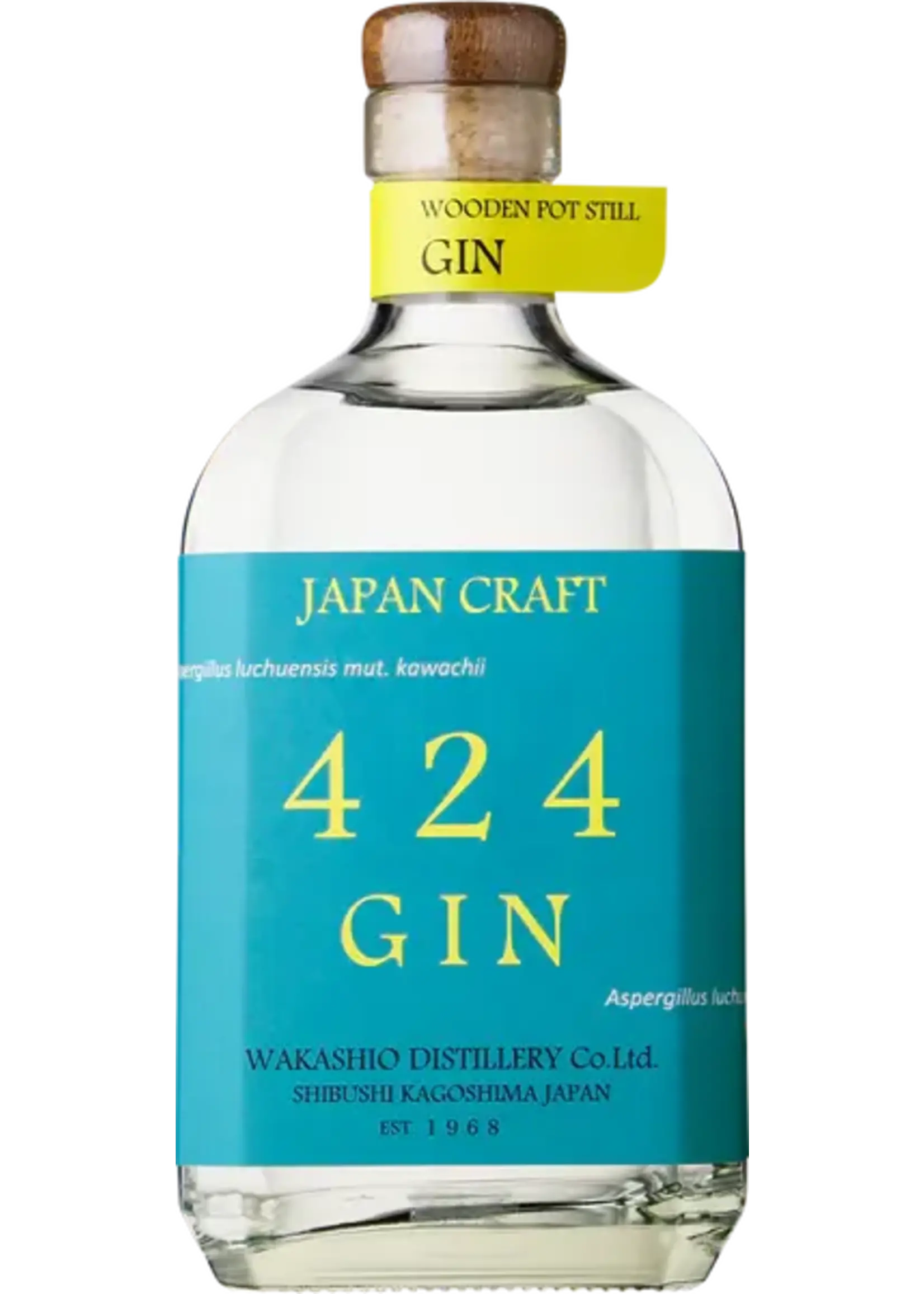 Wakashio Distillery 424 Export Triple Distilled Gin 750ml