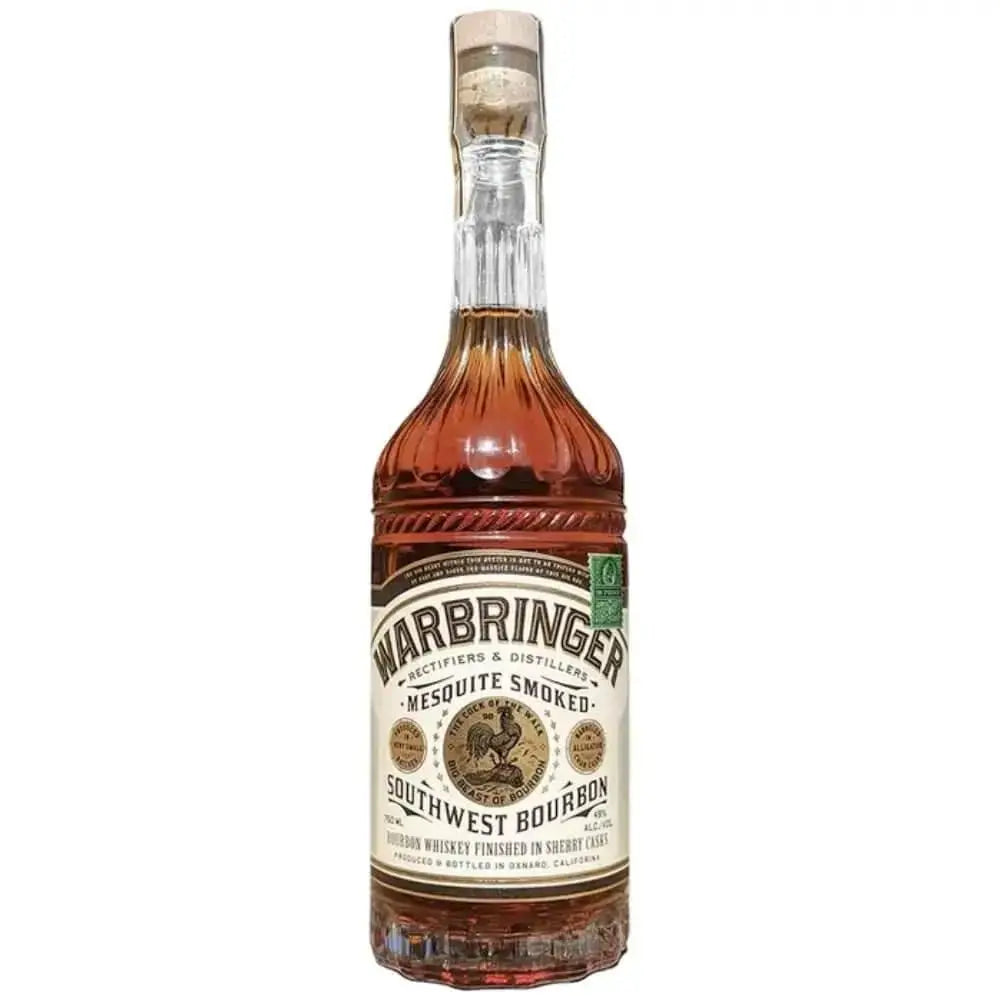 Warbringer Mesquite Smoked Southwest Bourbon Whiskey 750ml