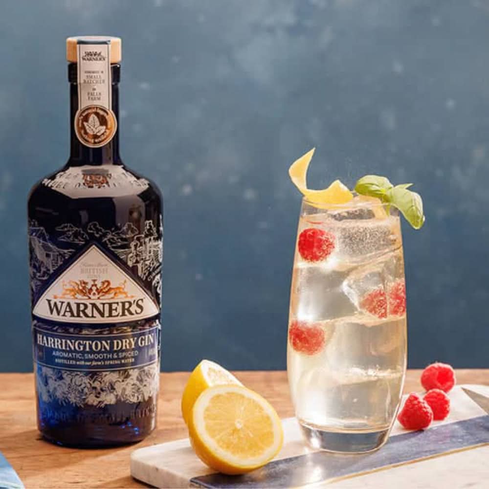 Warner's Harrington Dry Gin 750ml
