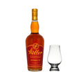 W. L. Weller Antique 107 Kentucky Straight  Bourbon Whiskey 750ml With Glencairn Glass