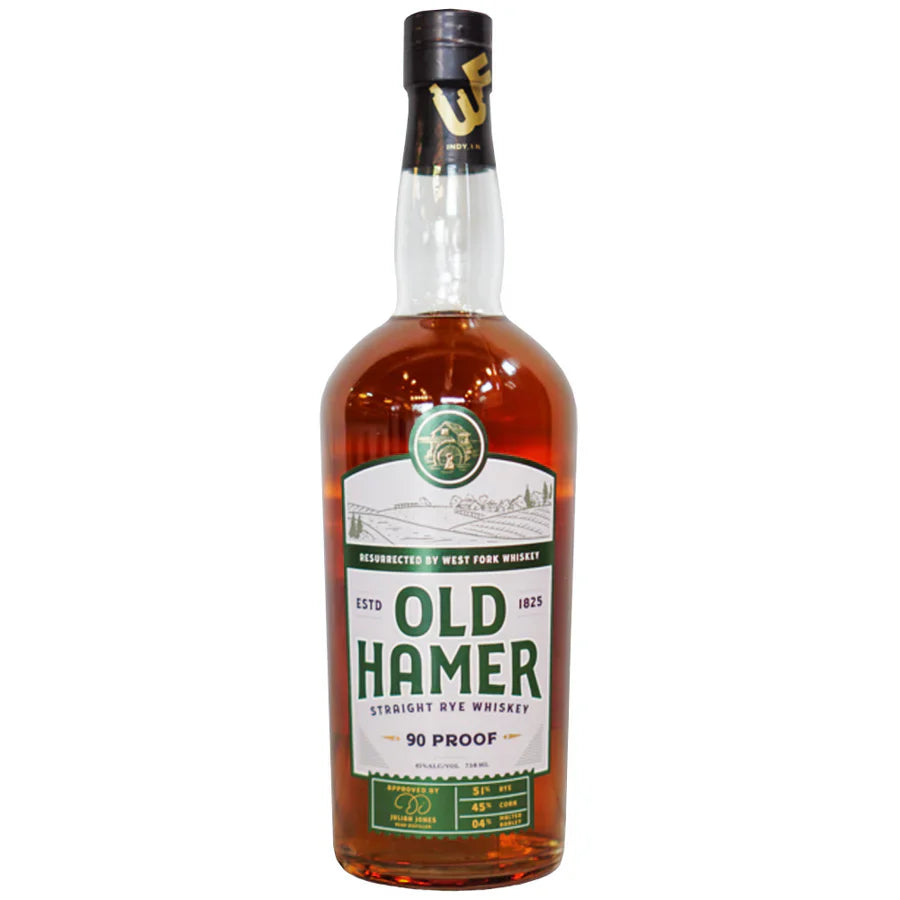 West Fork Whiskey Co. Old Hamer Straight Rye Whiskey 750ml