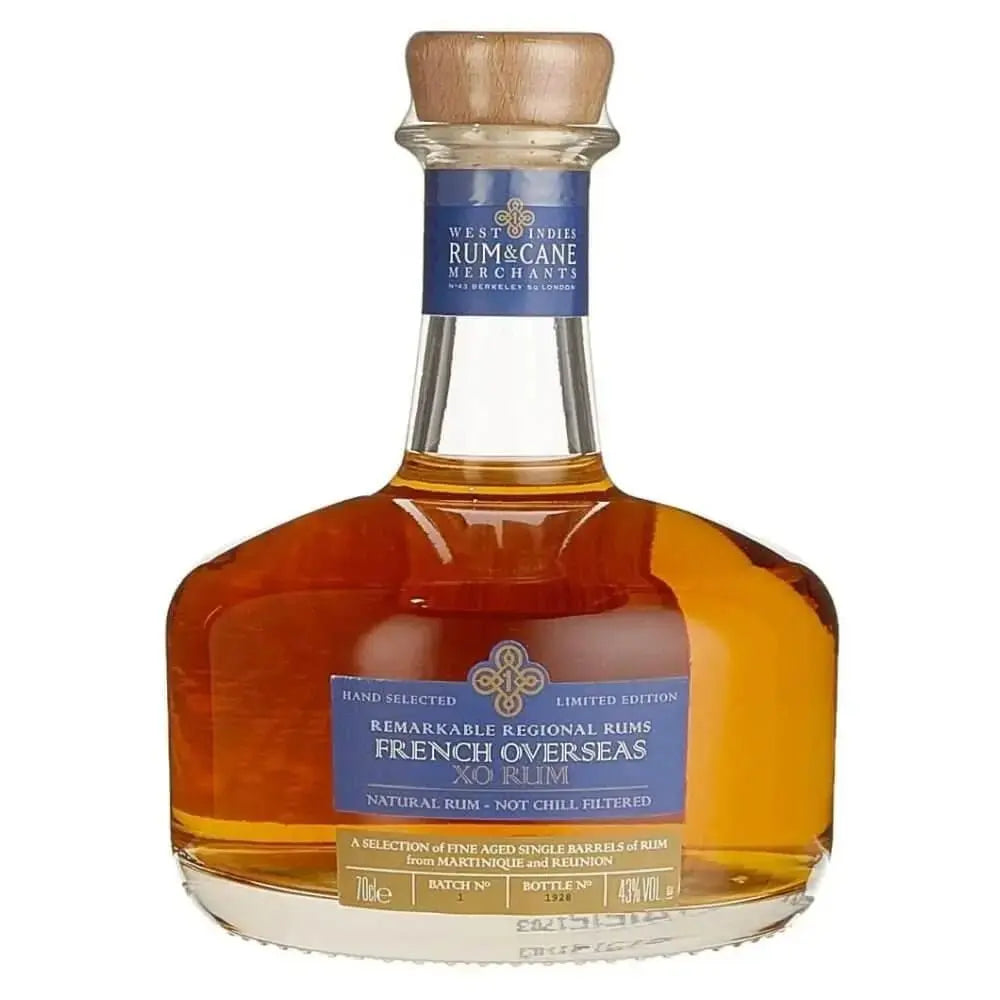 West Indies Rum & Cane Merchants French Overseas X.O. Rum 700ml