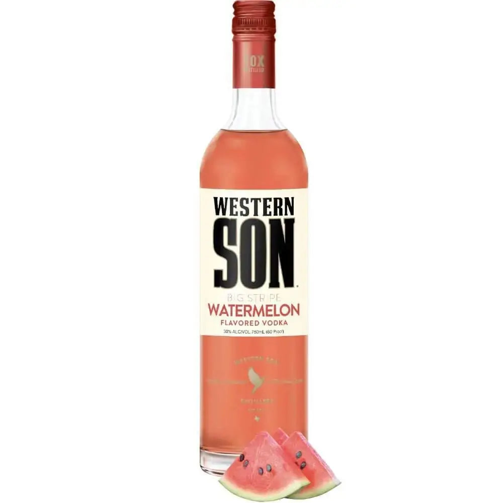Western Son Big Stripe Watermelon Vodka 750ml