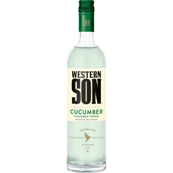 Western Son South Plains Cucumber Vodka 750ml