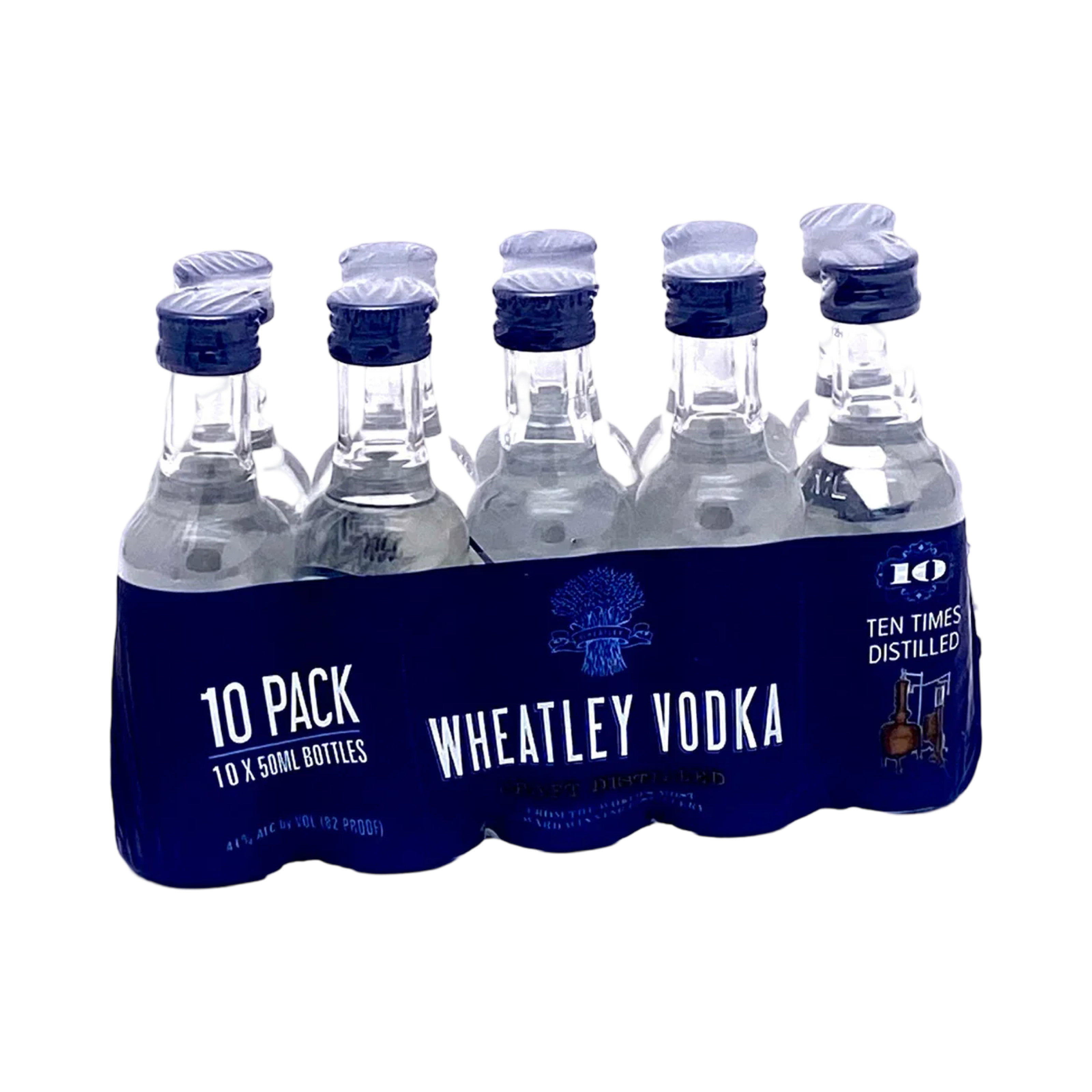 Wheatly Vodka 50ml Bottle 10-Pack