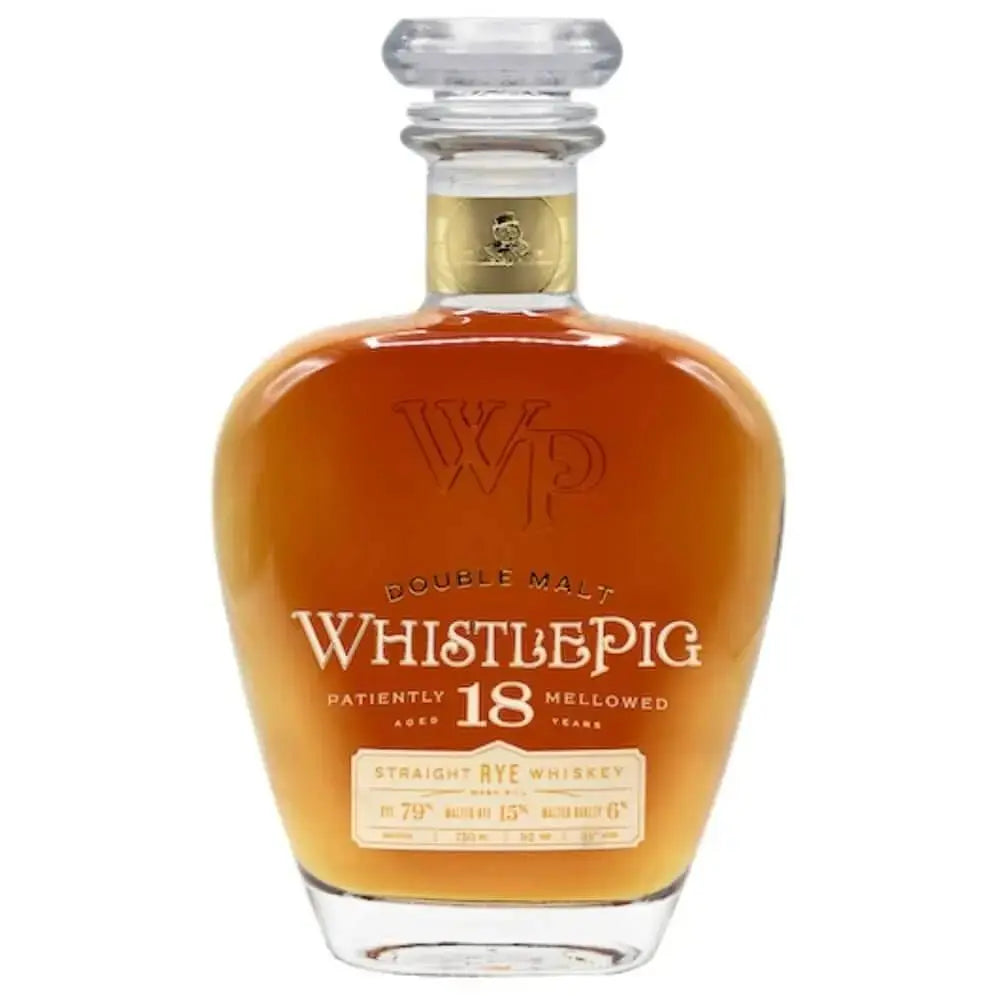 WhistlePig 18 Year Old Double Malt 3rd Edition Straight Rye Whiskey 750ml