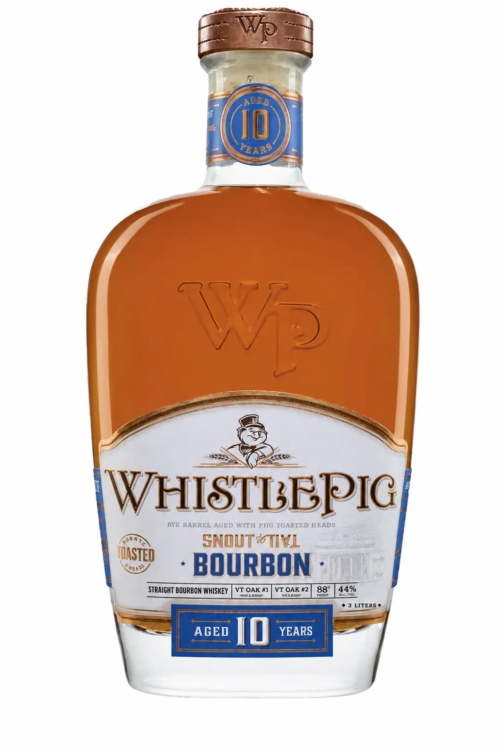 WhistlePig Snout to Tail 10 Year Old Straight Bourbon Whiskey 3Lt