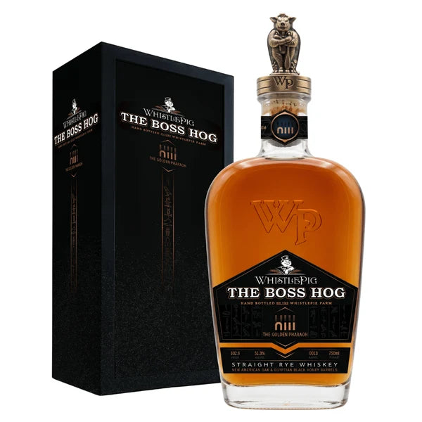 WhistlePig The Boss Hog XIII The Golden Pharaoh Straight Rye Whiskey 750ml