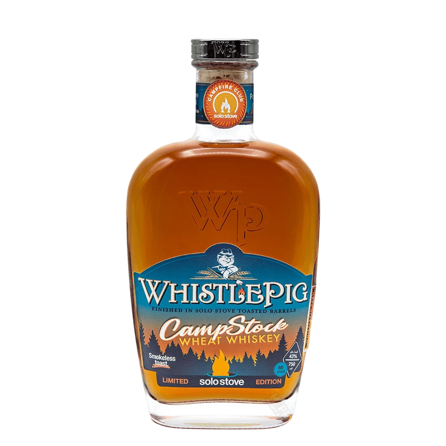 WhistlePig Camp Stock Wheat Whiskey Limited  Solo Stove Edition 750 ML
