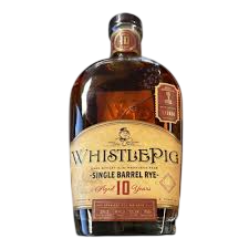 WhistlePig ReserveBar Topflight Series Single Barrel Rye (Barrel No89600) 10 year 750 ml
