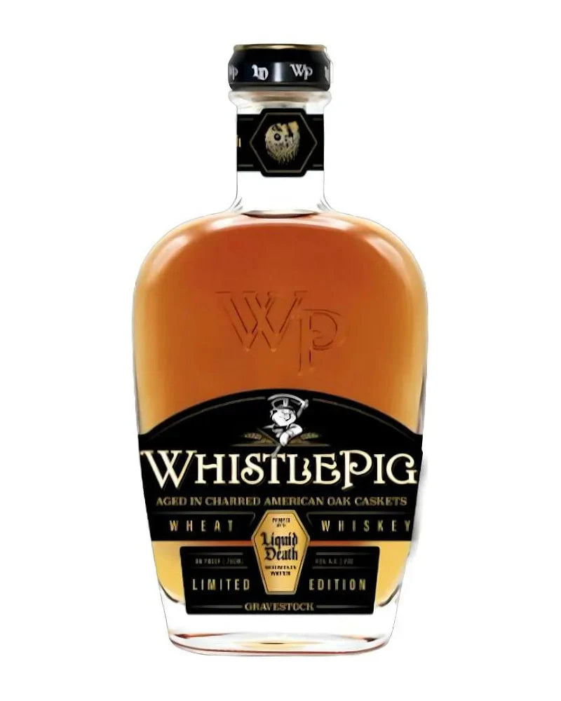 WhistlePig x Liquid Death Gravestock Limited Edition Wheat Whiskey