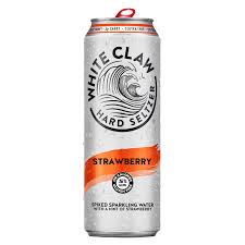 White Claw Strawberry Hard Seltzer 19.2-Oz