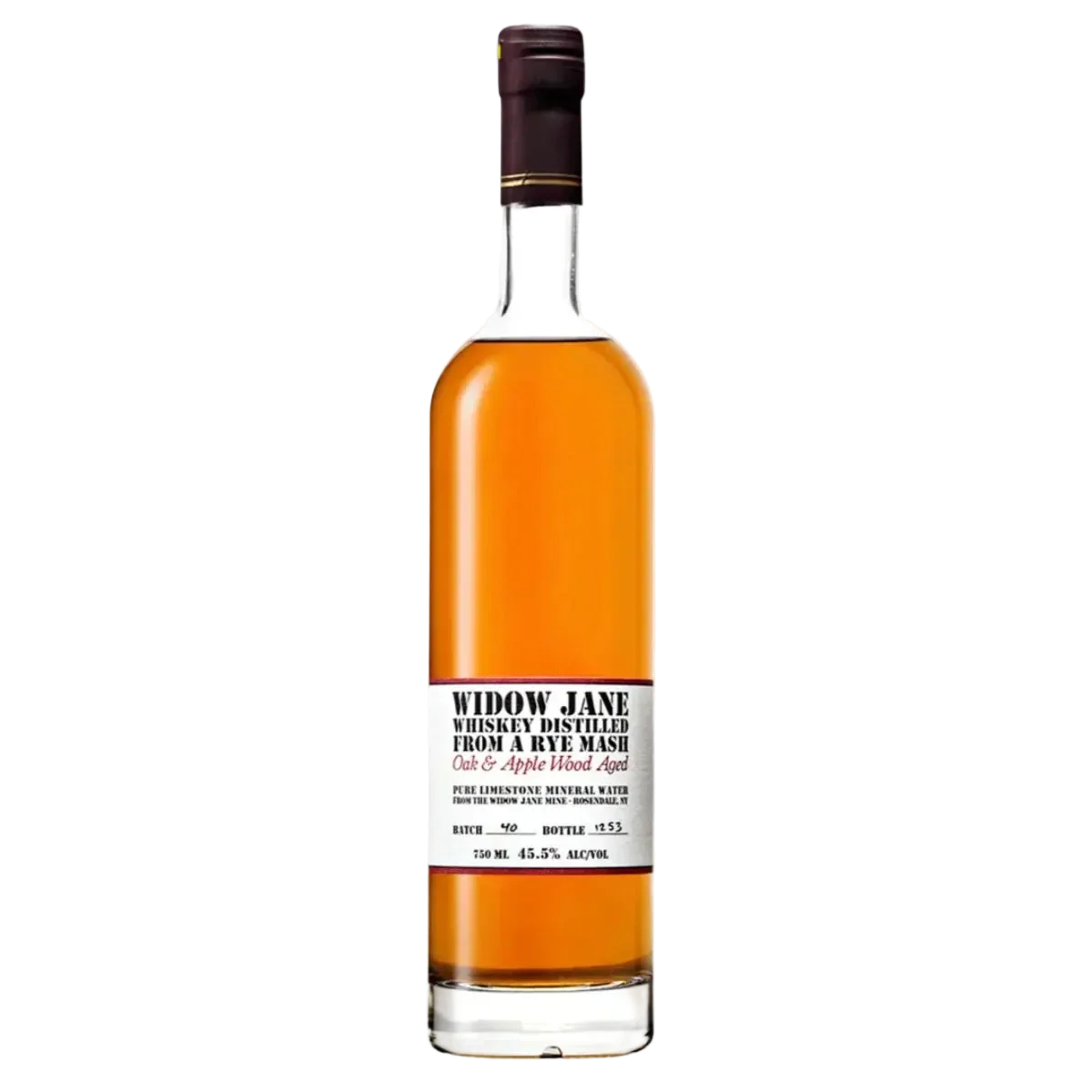 Widow Jane Apple Wood Rye 750 ml