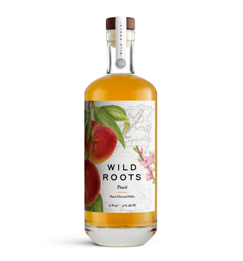 Wild Roots Peach Infused Vodka