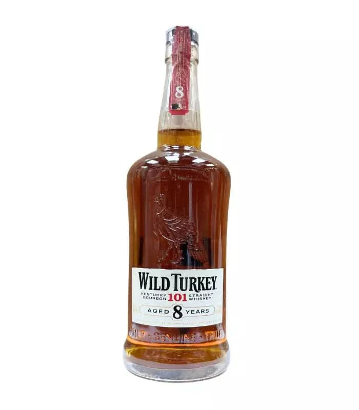Wild Turkey 101 8 Year Old Japanese Import Bourbon Whiskey 750ml