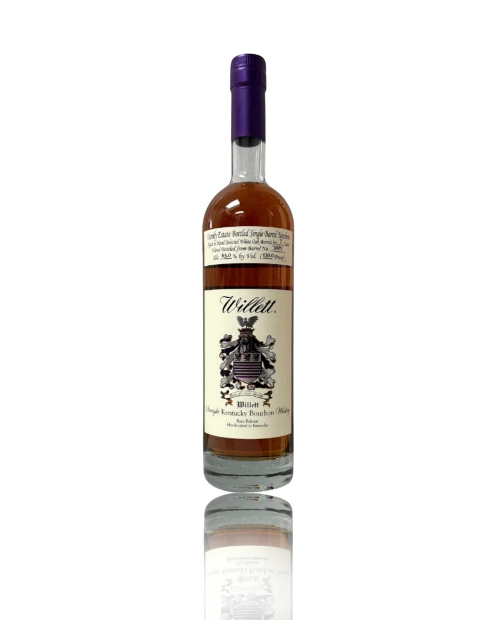 Willett Family Estate Bottled Single-Barrel #3887 Seven's Reckoning 7 Year Old Straight Bourbon Whiskey 750ml
