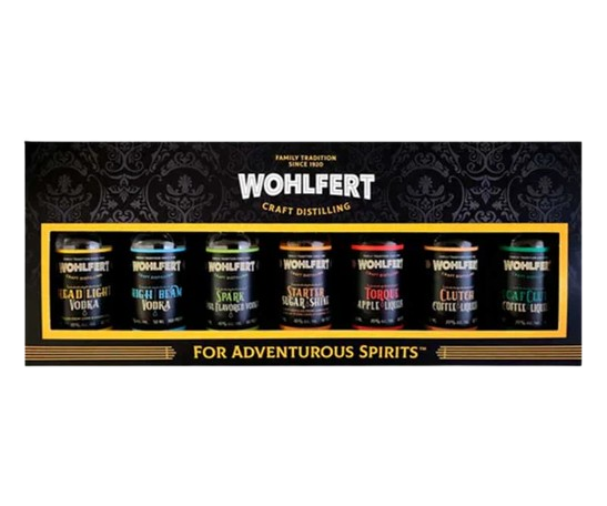 Wohlfert Craft Distilling 7 Pack Sampler 7pk 50ml