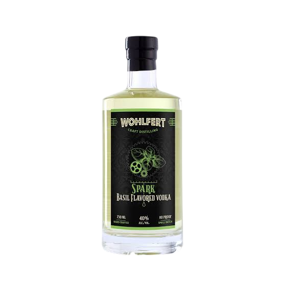 Wohlfert Craft Distilling Spark Basil Flavored Vodka 750ml