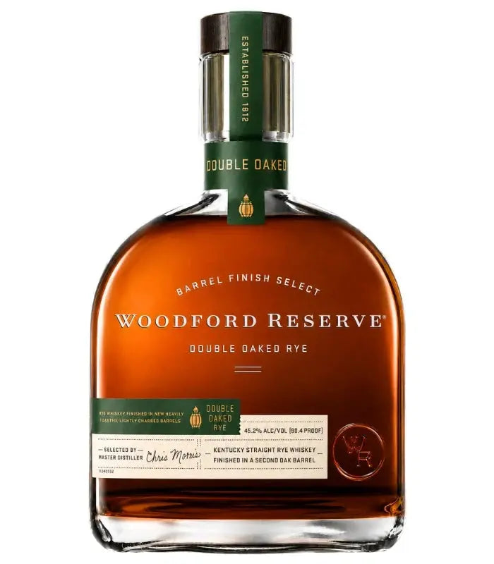 Woodford Reserve Double Oaked Rye Barrel Finish Select Kentucky Straight Rye Whiskey - Pre-Order