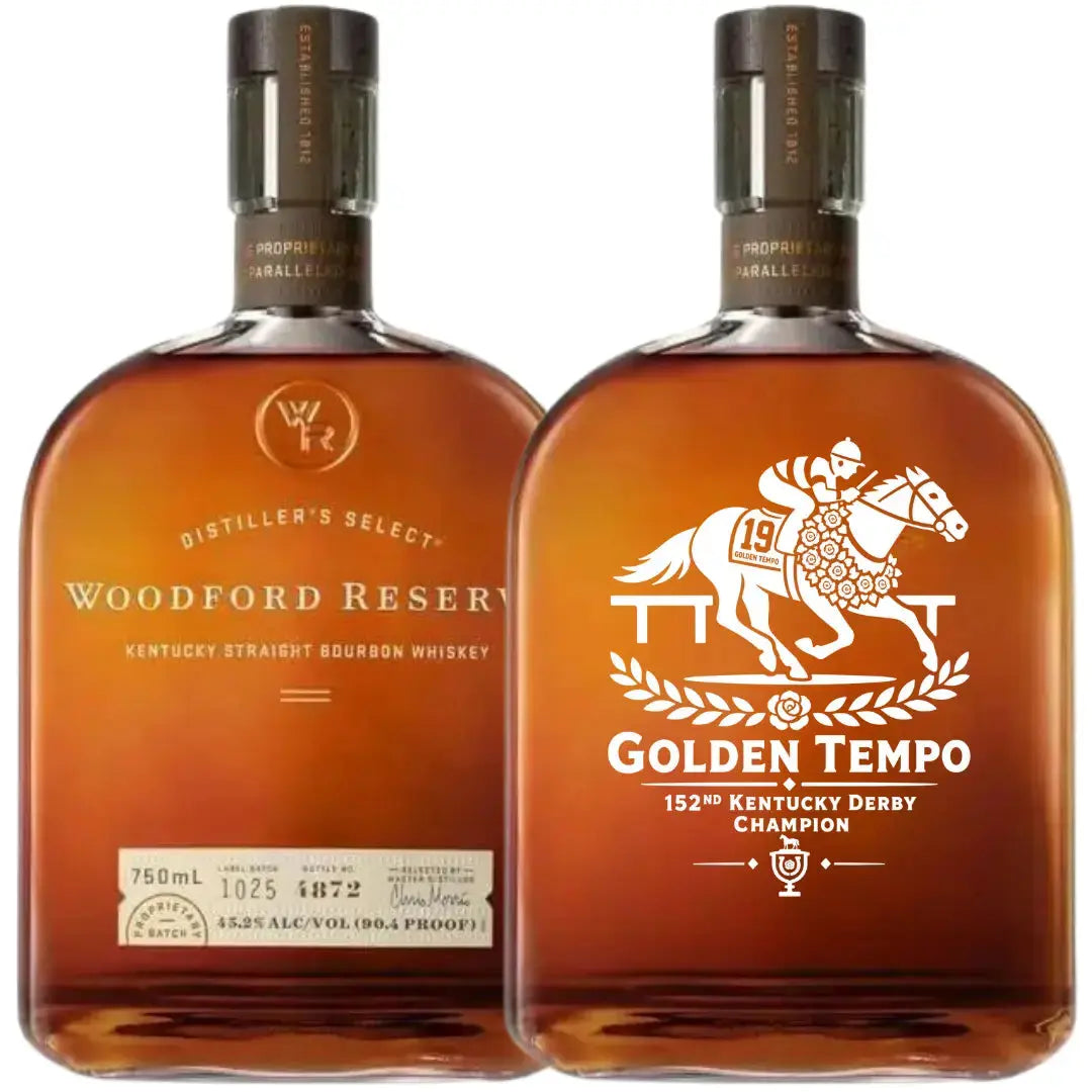 Woodford Reserve Golden Tempo Champion Edition White Label Kentucky Straight Bourbon Whiskey 750ml