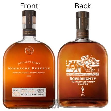 Woodford Reserve Kentucky Derby 151 Sovereignty Edition Straight Bourbon Whiskey