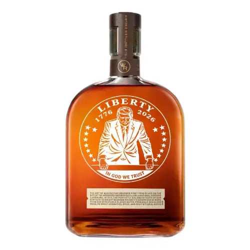 Woodford Reserve Liberty Mint Silver Etched Bourbon Whiskey 750ml