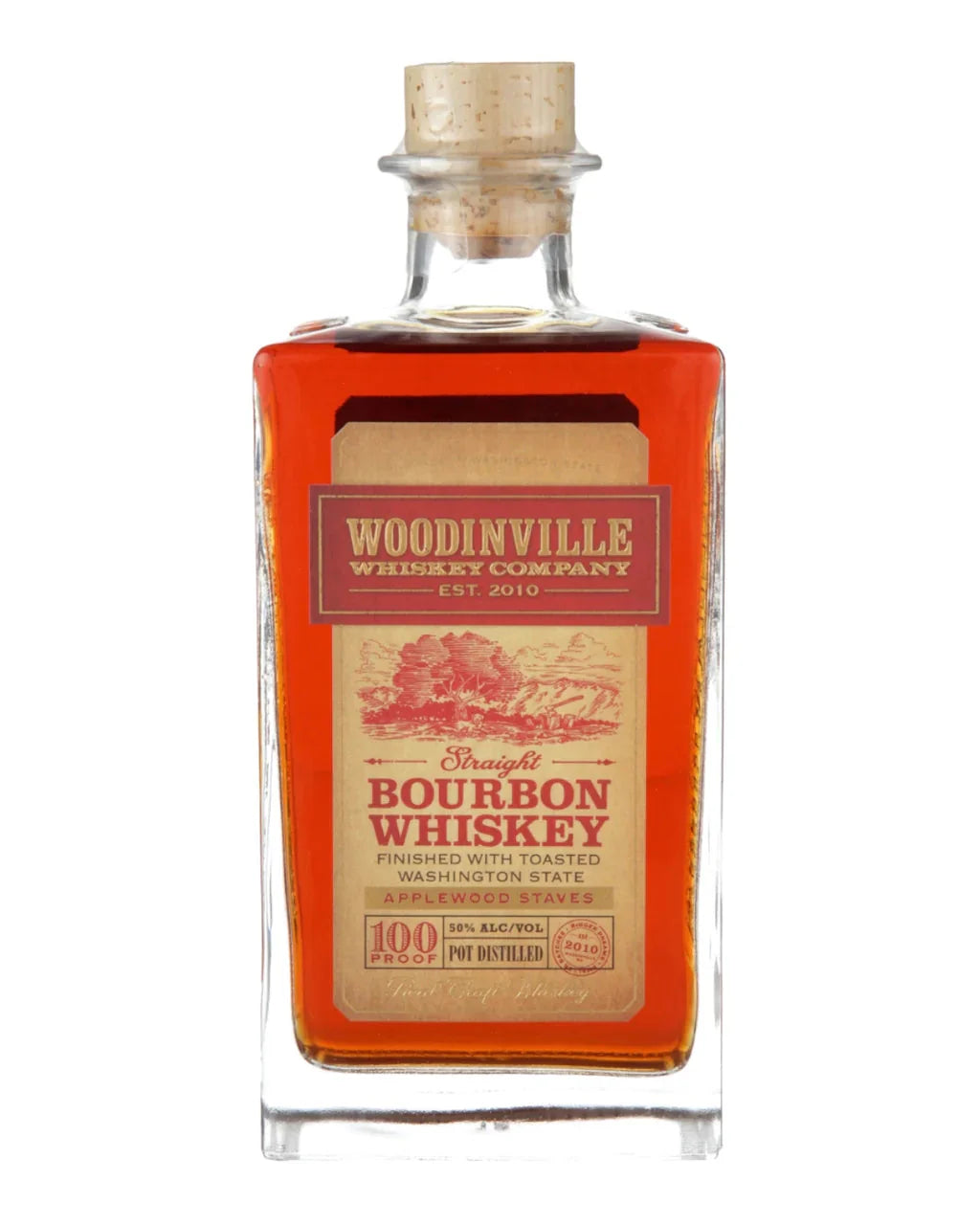 Woodinville Applewood Staves Straight Bourbon Whiskey
