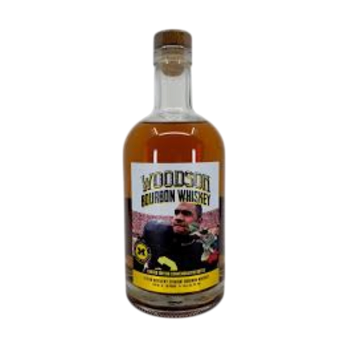 Woodson Whiskey University of Michigan Charles Woodson "Rose In Mouth" Limited Edition Commemorative 3 year 750ml