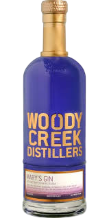 Woody Creek Distillers Mary's Gin With Butterfly Pea Blossom 750 ml