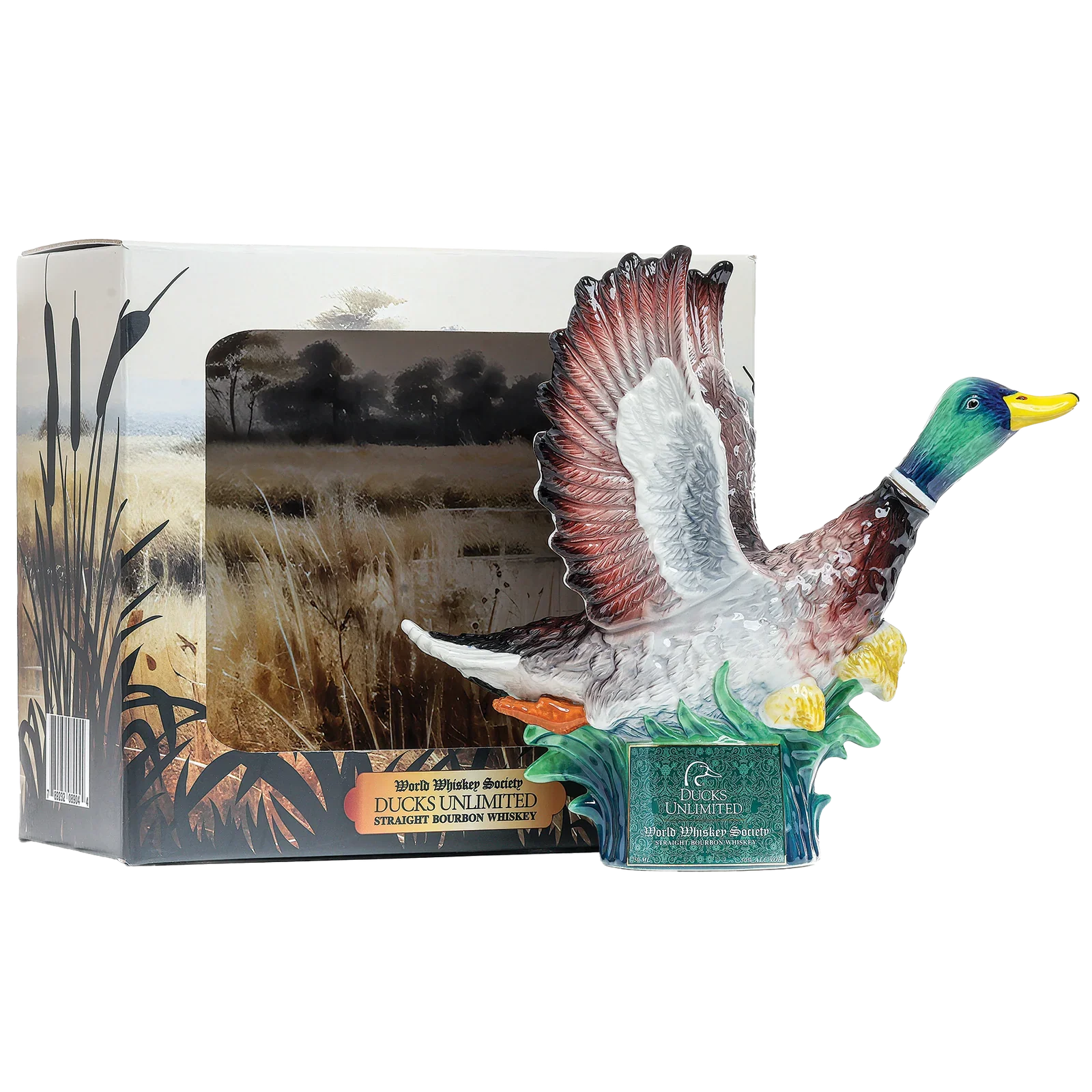 World Whiskey Society Special Edition 10 Year Old Ducks Unlimited Kentucky Straight Bourbon Whiskey 750ml
