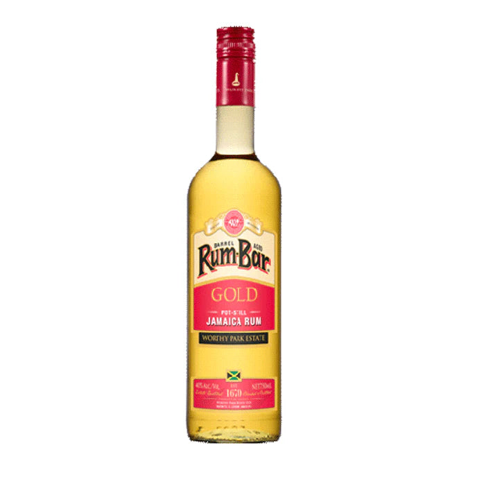Worthy Park Rum-Bar Gold Premium Jamaican Rum 750ml
