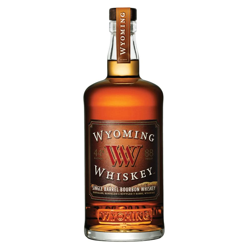 Wyoming Single Barrel Bourbon Whiskey 750ml