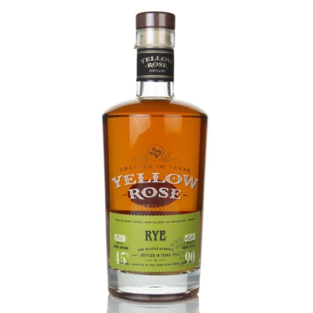 Yellow Rose Distilling Rye Whiskey 750ml