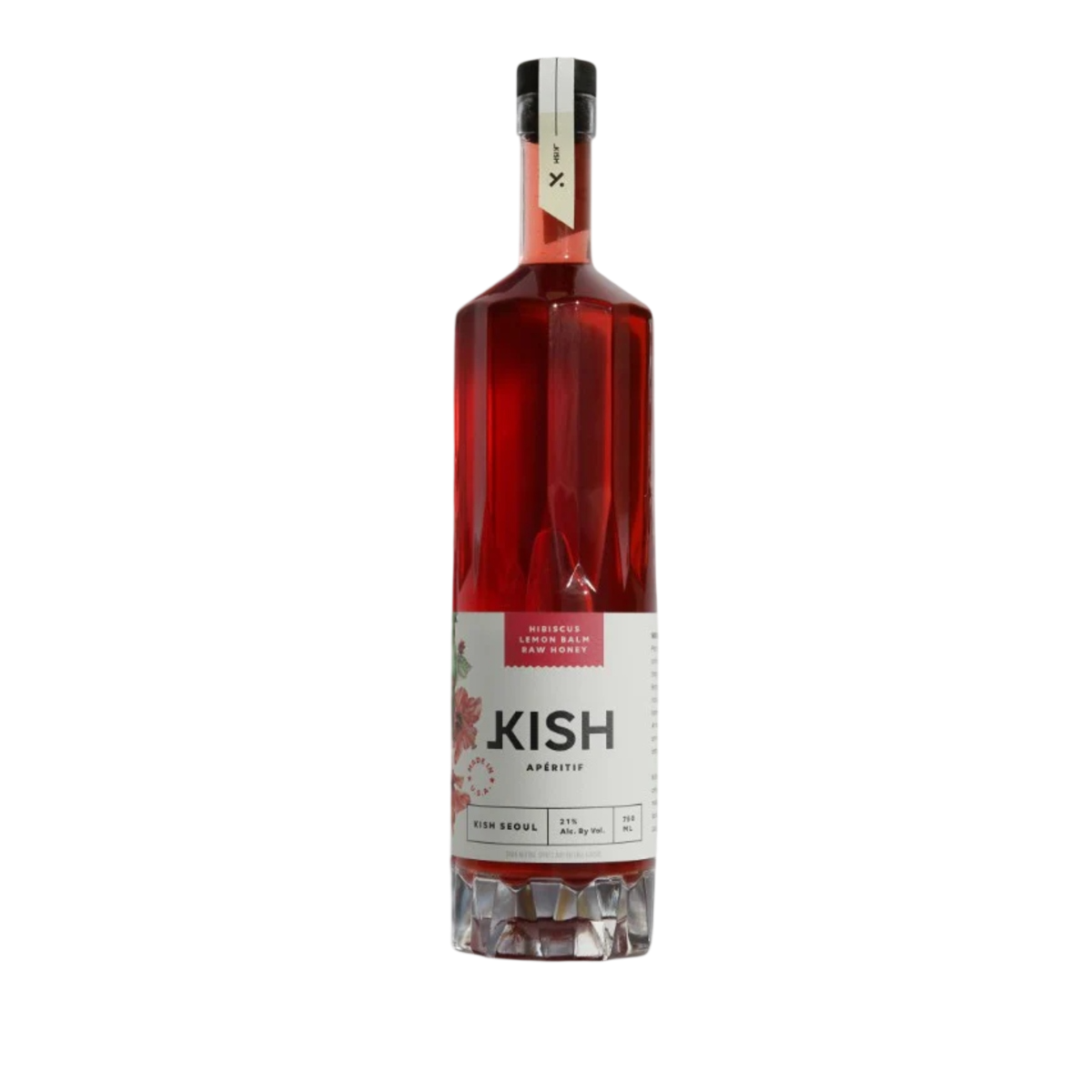 Yobo Kish Seoul Hibiscus Lemon Balm Raw Honey 750 ml