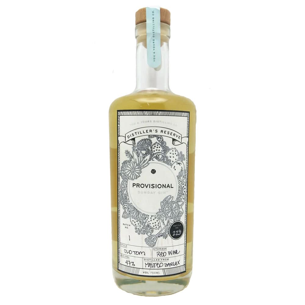 You & Yours Provisional Sunday Gin 750ml