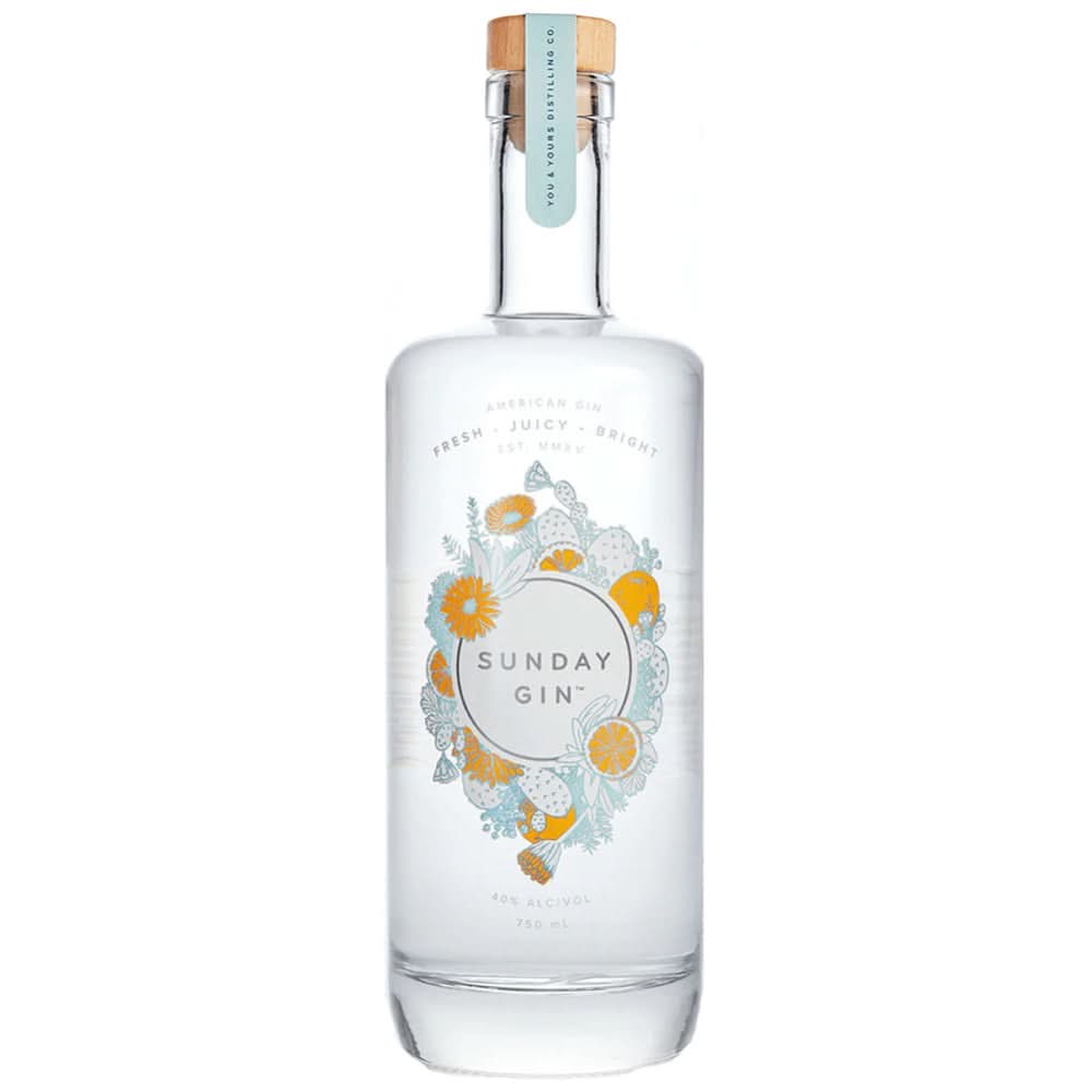 You & Yours Sunday Gin 750ml