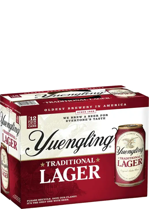 Yuengling Traditional Lager Beer Can 12-Pack