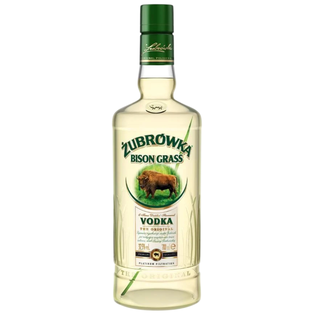 Zubrowka Vodka Bison Grass Vodka 1L