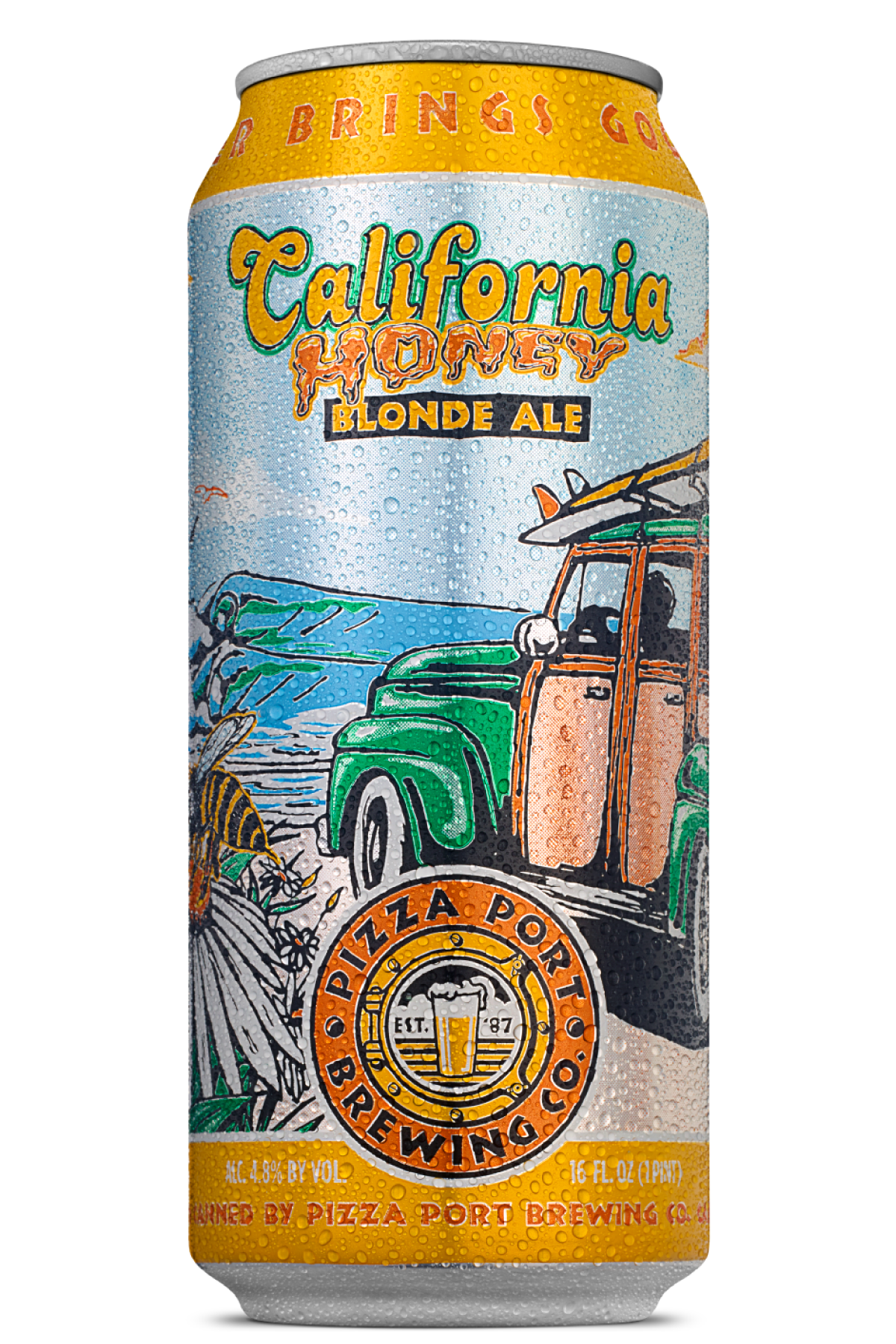 Pizza Port California Honey Blonde Ale Beer
