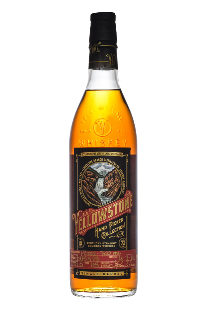 Yellowstone Hand Picked Collection Single Barrel 7851097 Kentucky Straight Bourbon Whiskey 750 ml