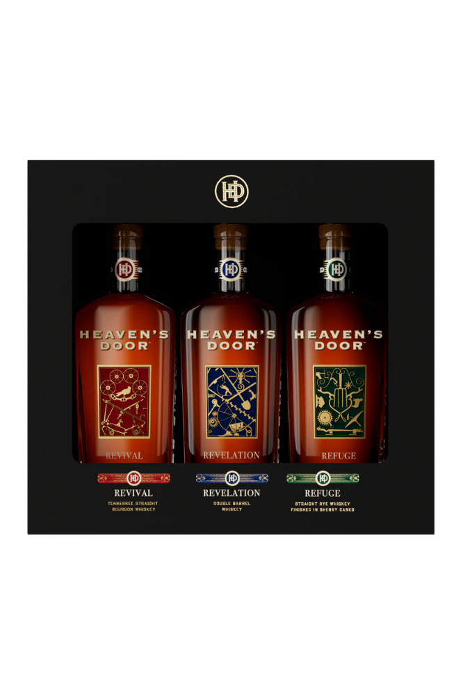 Heaven's Door Whiskey Trilogy 3-Pack