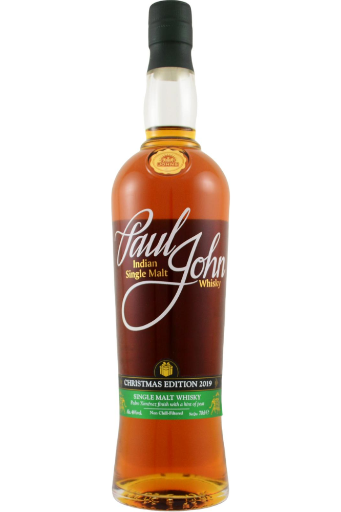 2019 Paul John Christmas Edition Single Malt Whisky 750ml