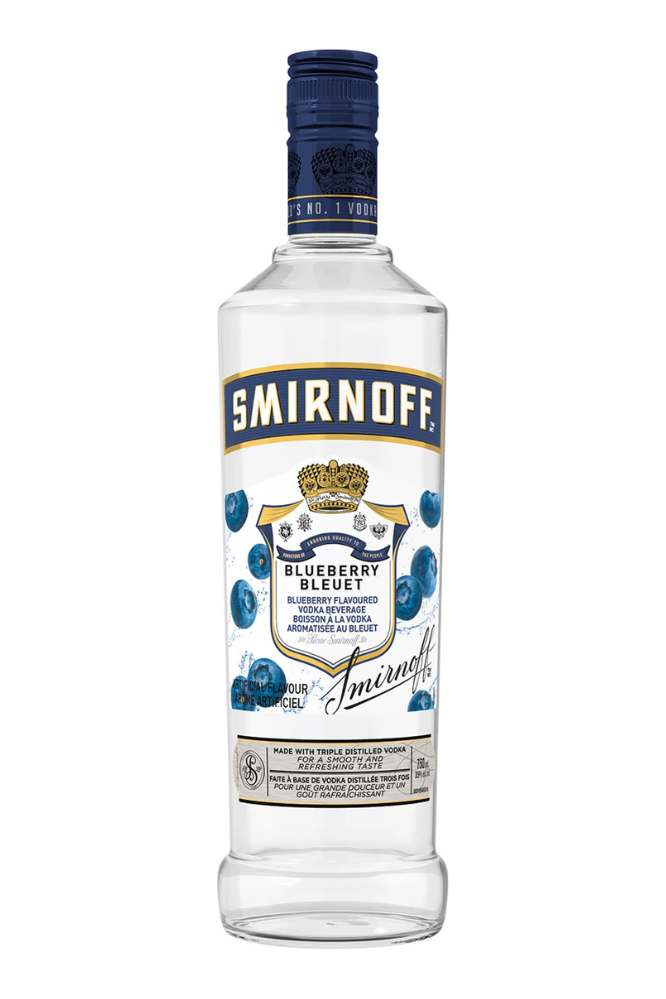 Smirnoff Blueberry Vodka 750ml