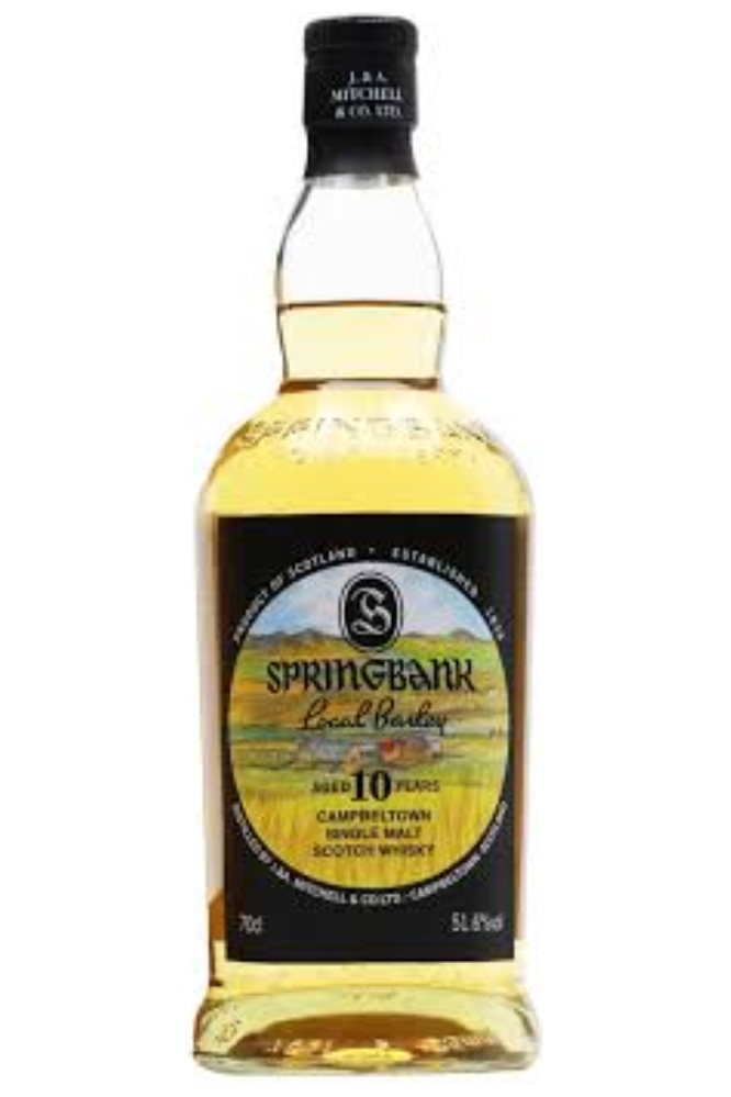 Springbank Local Barley 10 Year Old Single Malt Scotch Whisky 750ml