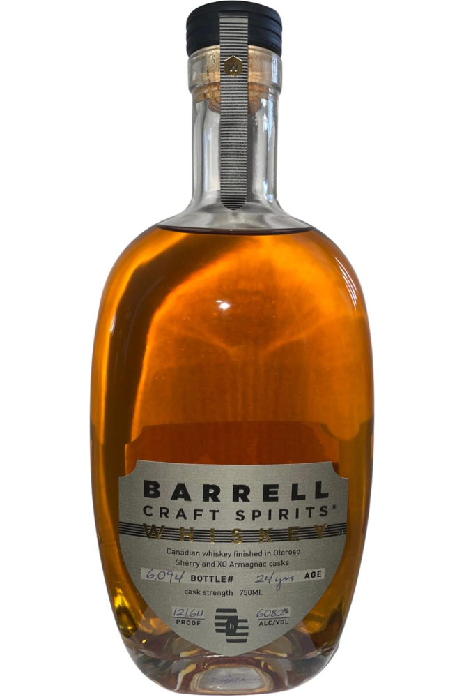 Barrell Craft Spirits 24 Year Old 121.64 Proof Strength Bourbon Whiskey 750ml