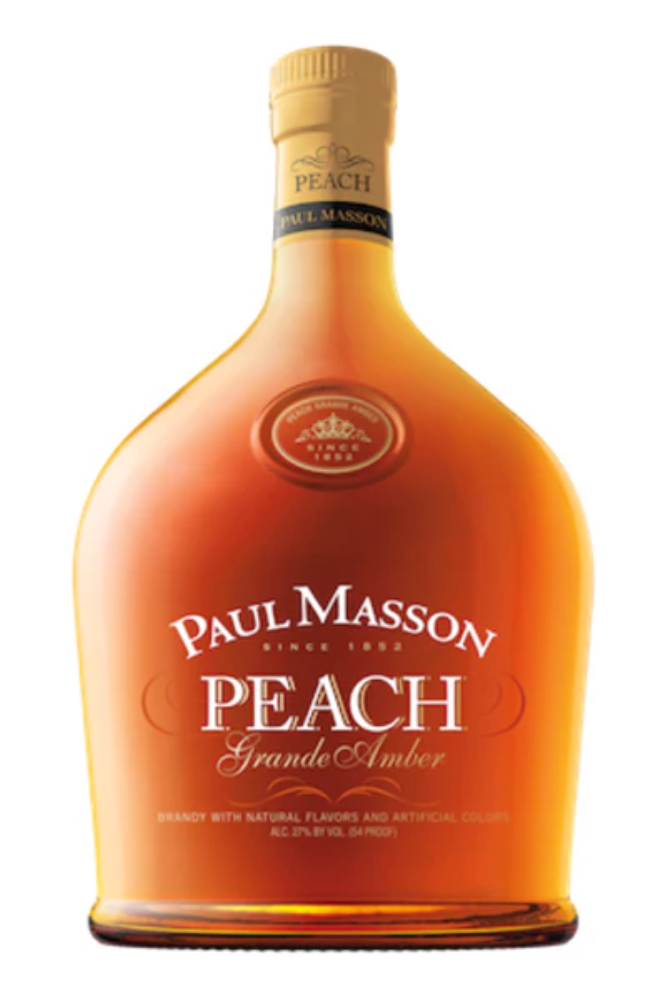 Paul Masson Peach Grande Amber Brandy 750ml