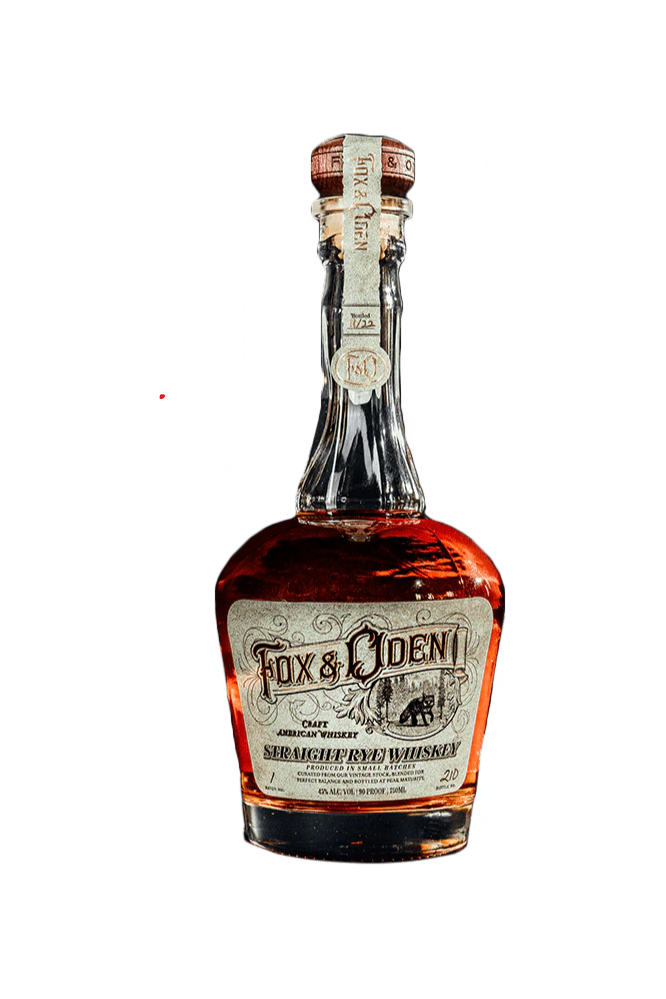 Fox & Oden Straight Rye Whiskey 750ml