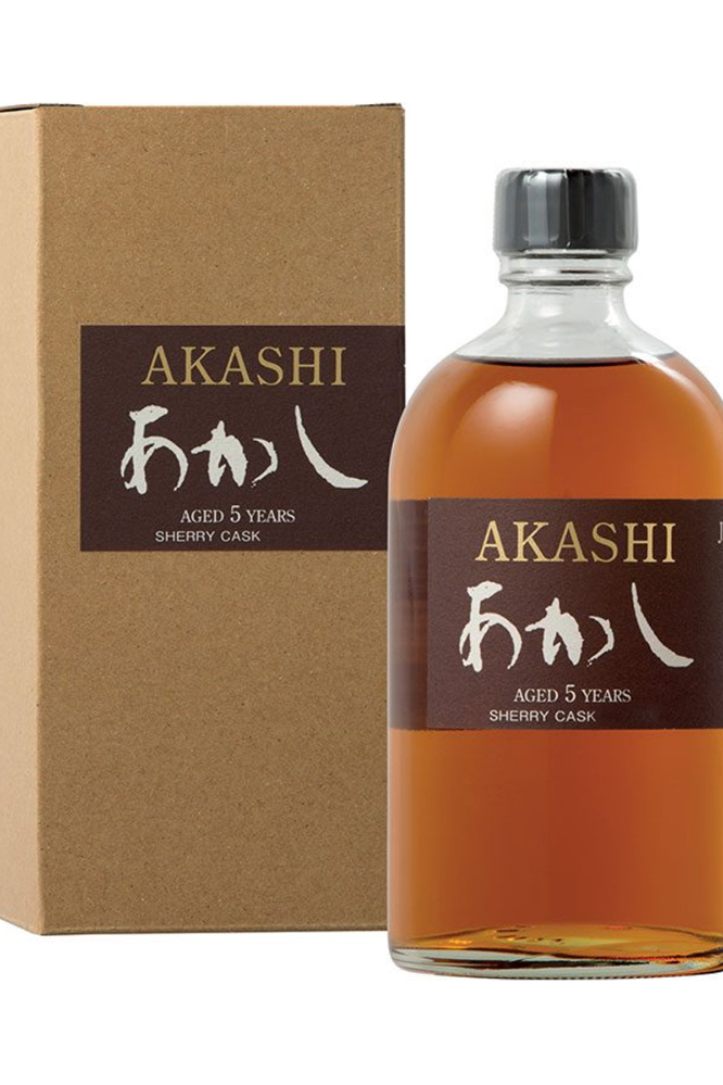 Akashi Sherry Cask 5 Year Old Single Malt Whisky 750ml